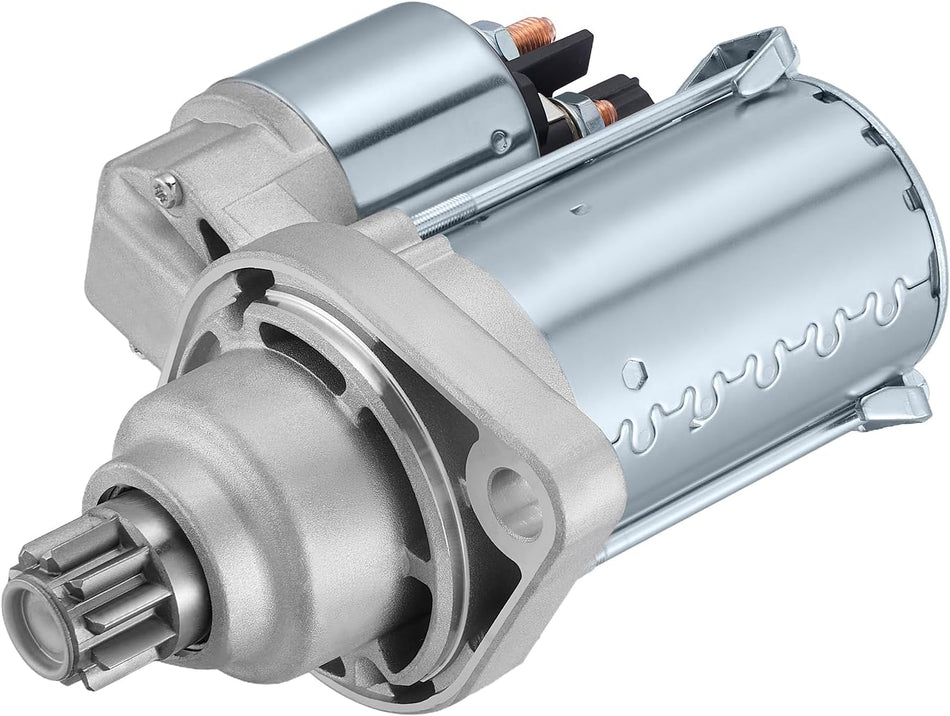 BDFHYK Starter Motor Compatible with Audi A3 2004-2006 2009-2013, Compatible with Volkswagen Beetle 2012-2013, Jetta 2006-2015, L4 2.0L 3.2L, Replace# 17970, 17970N