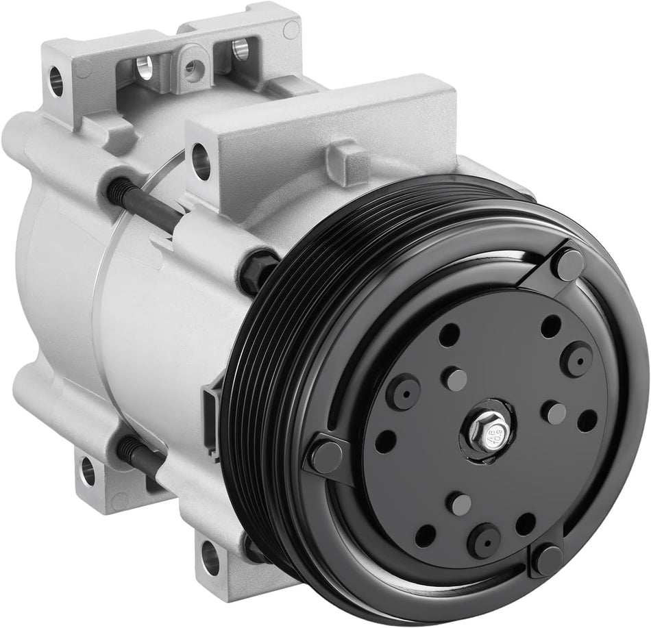 BDFHYK 58169 Air Conditioning AC Compressor with Clutch Compatible with Ford Ranger L4 2.3L 2001-2011, Compatible with Mazda B2300 L4 2.3L 2001-2005, B2300 2007-2009, B4000 V6 4.0L 2006-2009
