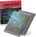 CF10547 Cabin Air Filter with Activated Carbon for Ford Edge 2007-2015, Lincoln MKX 2007-2018, 2 Pack
