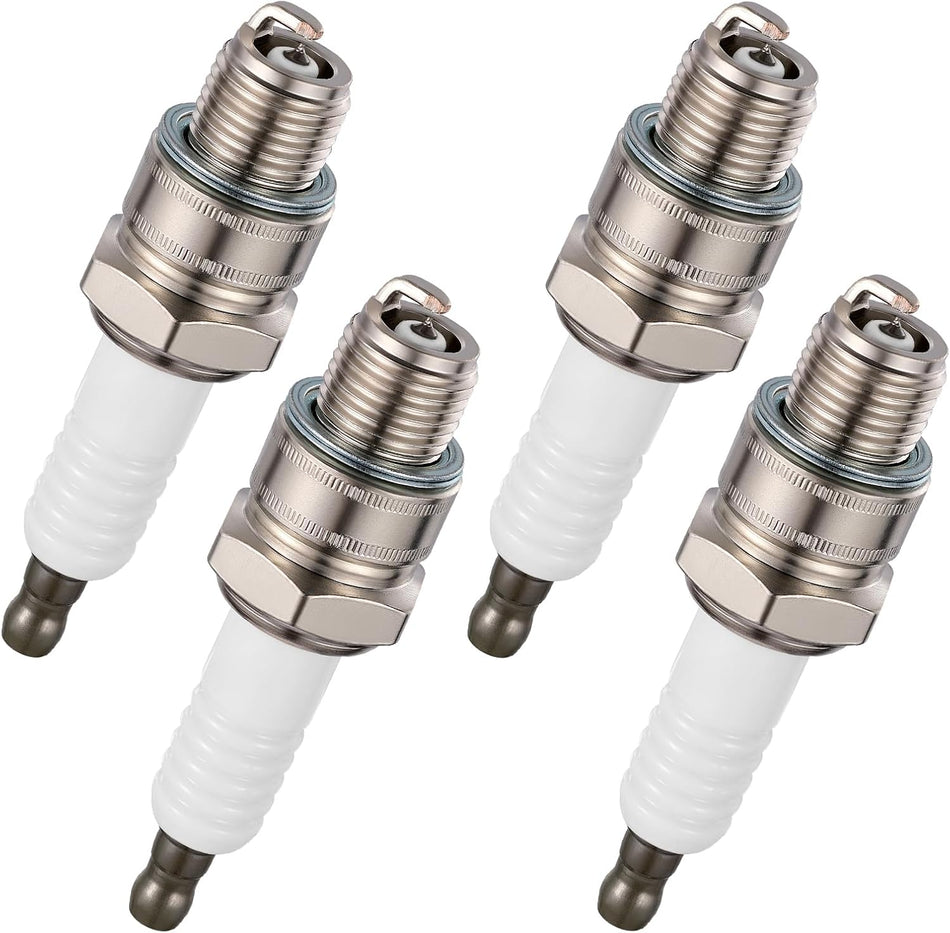 BDFHYK L77JC4 Iridium Spark Plugs Compatible with Nissan Compatible with Suzuki for Tohatsu for Yamaha, Set of 4