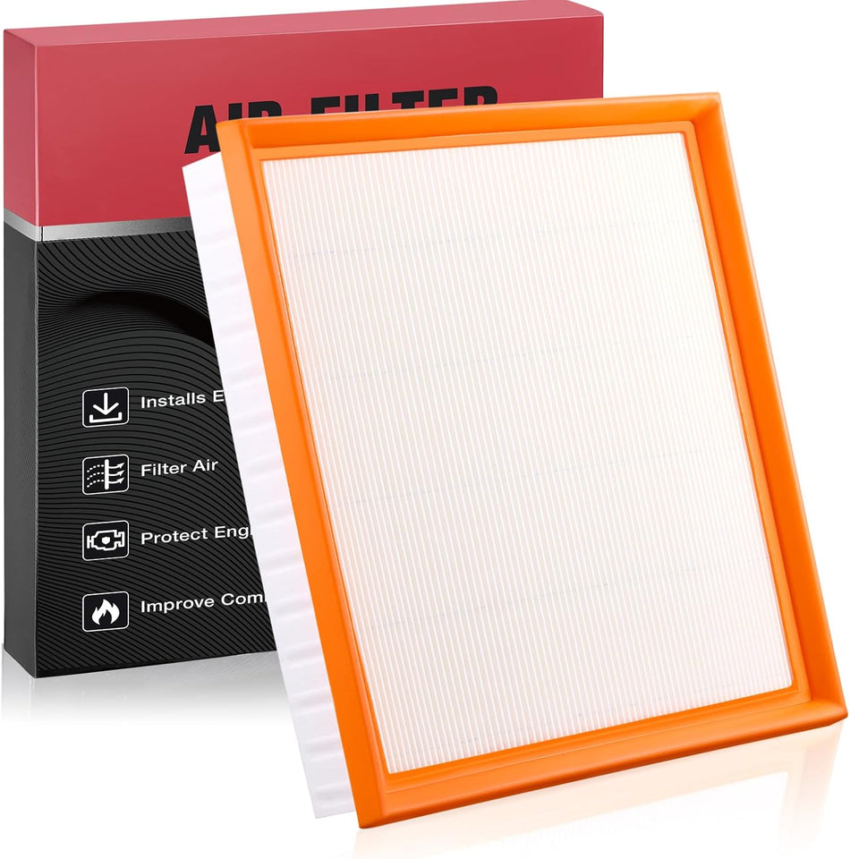 BDFHYK CA12295 Engine Air Filter Compatible with Subaru Ascent Crosstrek Forester Impreza Legacy Outback WRX H4, 2.0L 2.4L 2.5L H4, Replace 16546-AA16A AF5293 A3109C