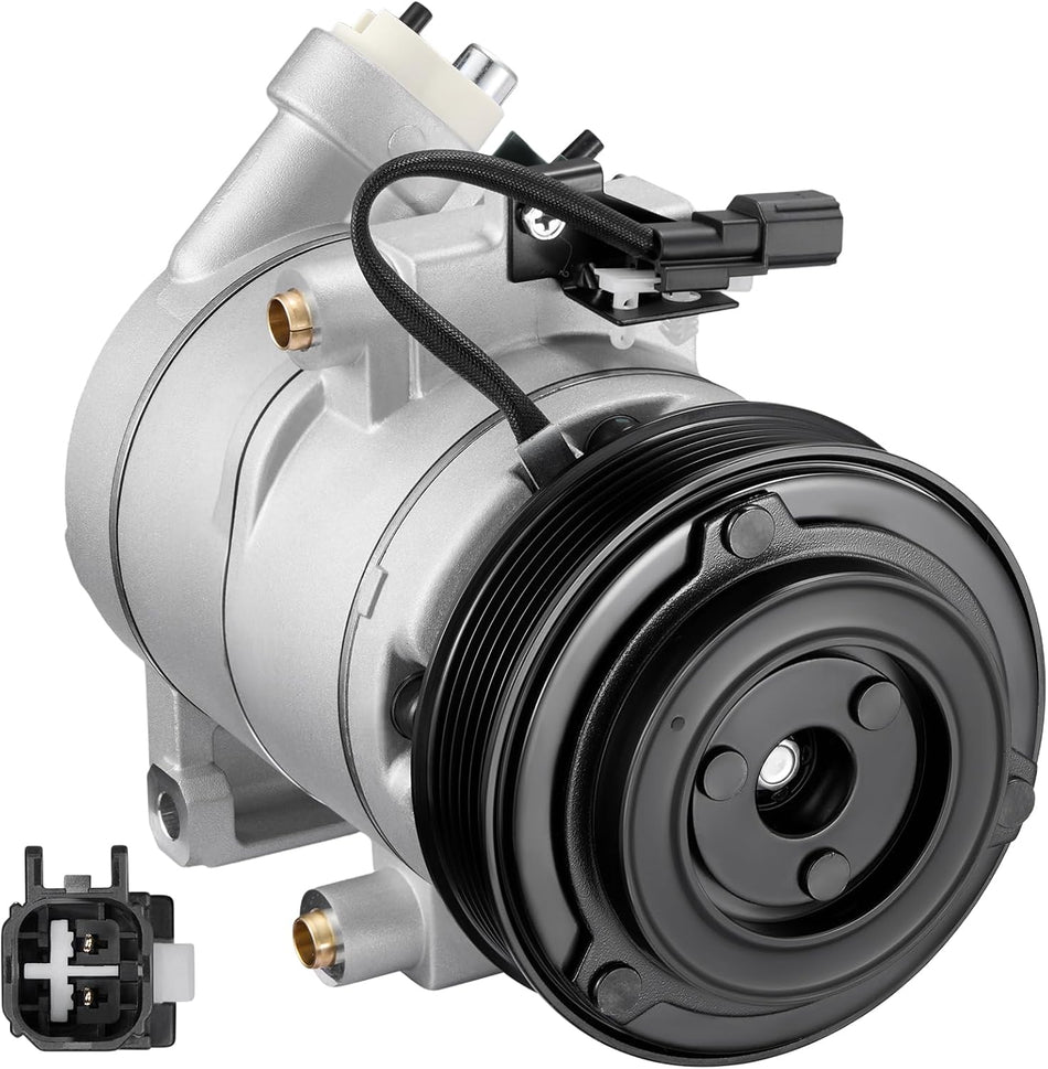 BDFHYK 8L8Z19703A Air Conditioning A/C Compressor with Clutch Compatible with Ford Escape V6 3.0L 2008 2009 2010 2011 2012, Compatible with Mazda Tribute V6 3.0L 2008-2011