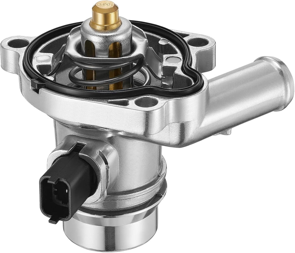 BDFHYK 902-808 Upgrade Aluminium Coolant Thermostat Housing Assembly Compatible with Buick 2013-2021 Encore; Compatible with Chevy 2012-2020 Sonic, 2011-2015 Cruze 1.4L Replace 25200455 55565336