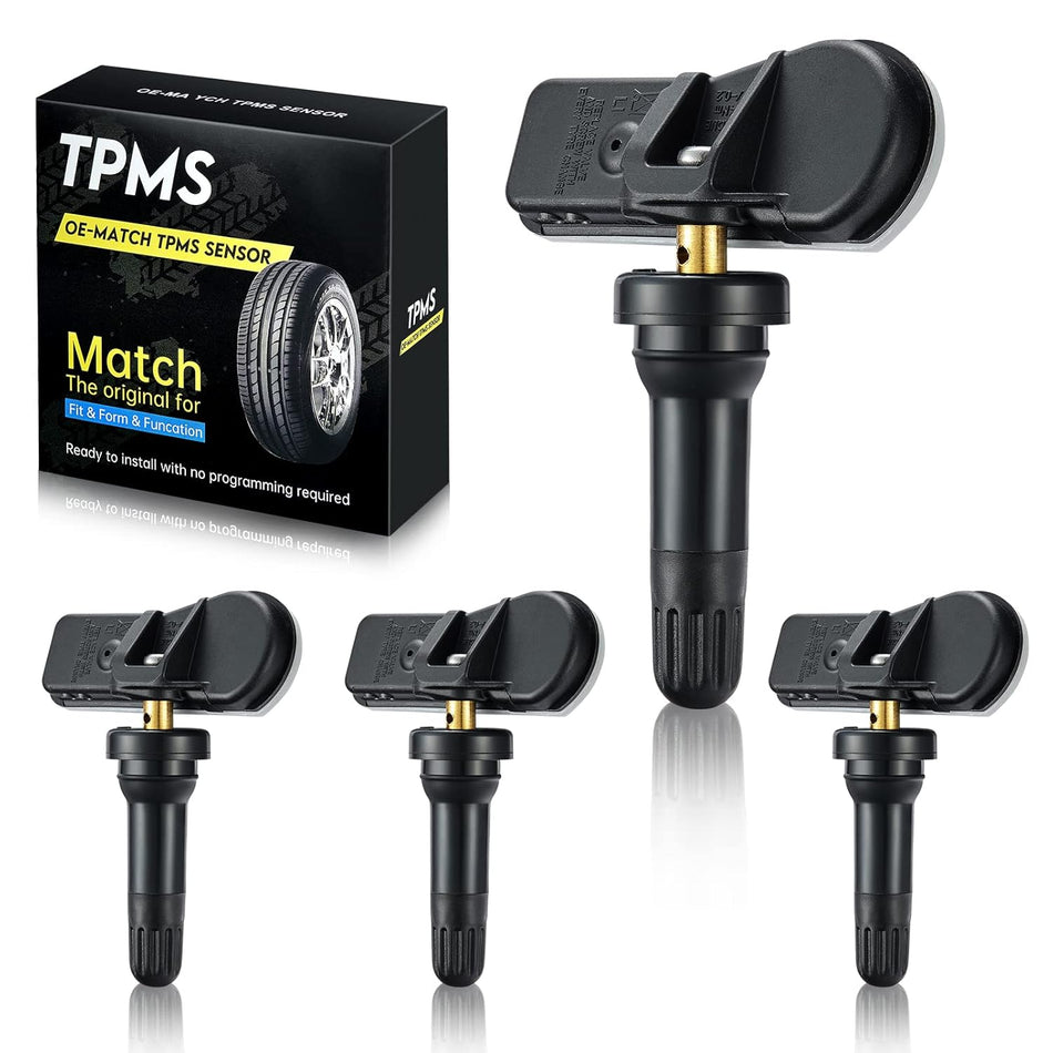 BDFHYK Programmed TPMS Sensor Compatible with Nissan NV300 NV400 Primastar Benz Citan Renault Captur Clio IV Kangoo Koleos Master Symbol 433 MHz Tire Pressure Sensor 407001628R 407009322R 407009987R
