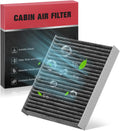 BDFHYK Cabin Air Filter with Activated Carbon for Kia Soul 2010-2013, CF10776