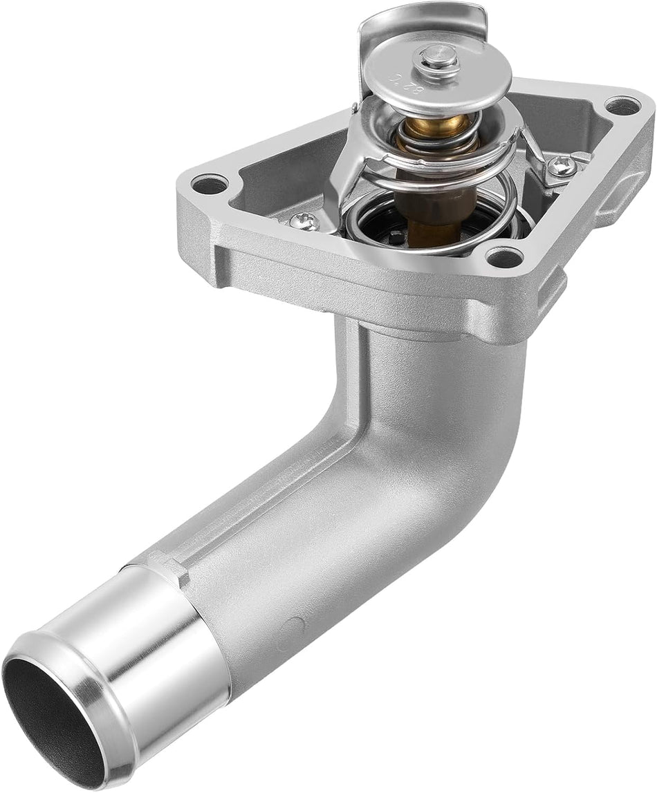 BDFHYK 902-5902 Upgrade Aluminium Coolant Thermostat Housing Assembly Compatible with INFINITI JX35 QX60, Compatible with Nissan Altima Maxima Murano Pathfinder Quest