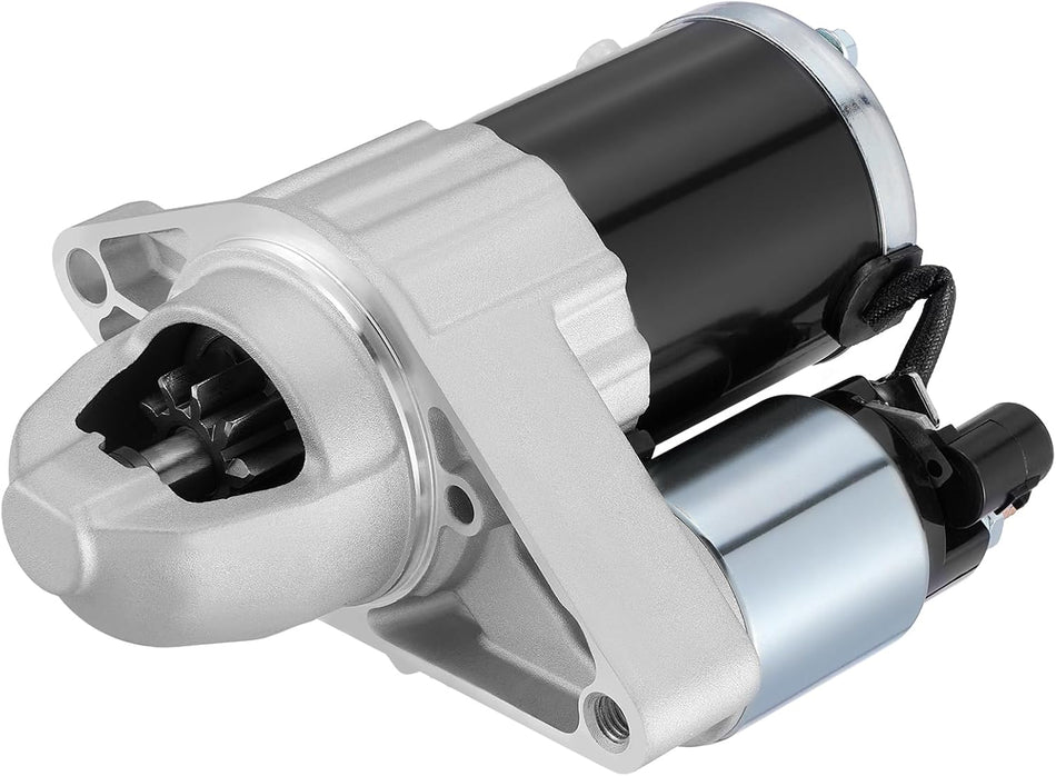 BDFHYK Starter Motor Compatible with Chrysler 200 2015-2017, Compatible with Fiat 500X 2016-2018, Compatible with Jeep Cherokee 2014-2019, L4 2.4L, Repalce# 19145N, 19145, 19145R