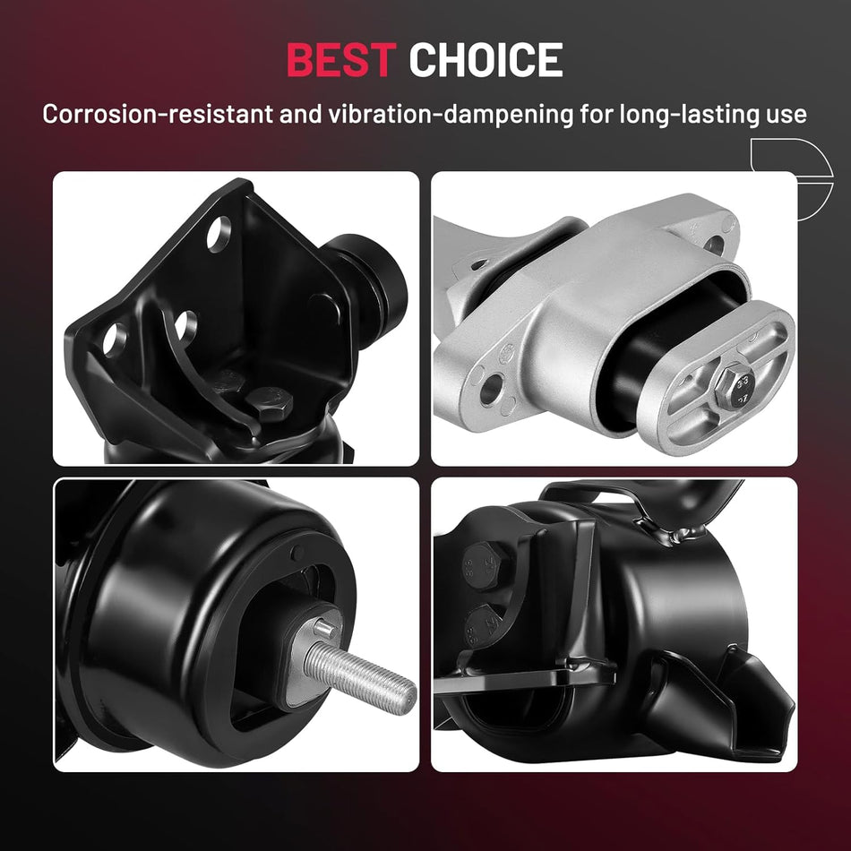 BDFHYK 3PCS Engine Motor and Trans Mounts Compatible with Hyundai Tucson 2011-2013 2.0L L4,2010-2013 2.4L L4, Compatible with Kia Sportage 2011-2013 2.0L L4,2.4L L4 Replace A71009,A71021,A71048