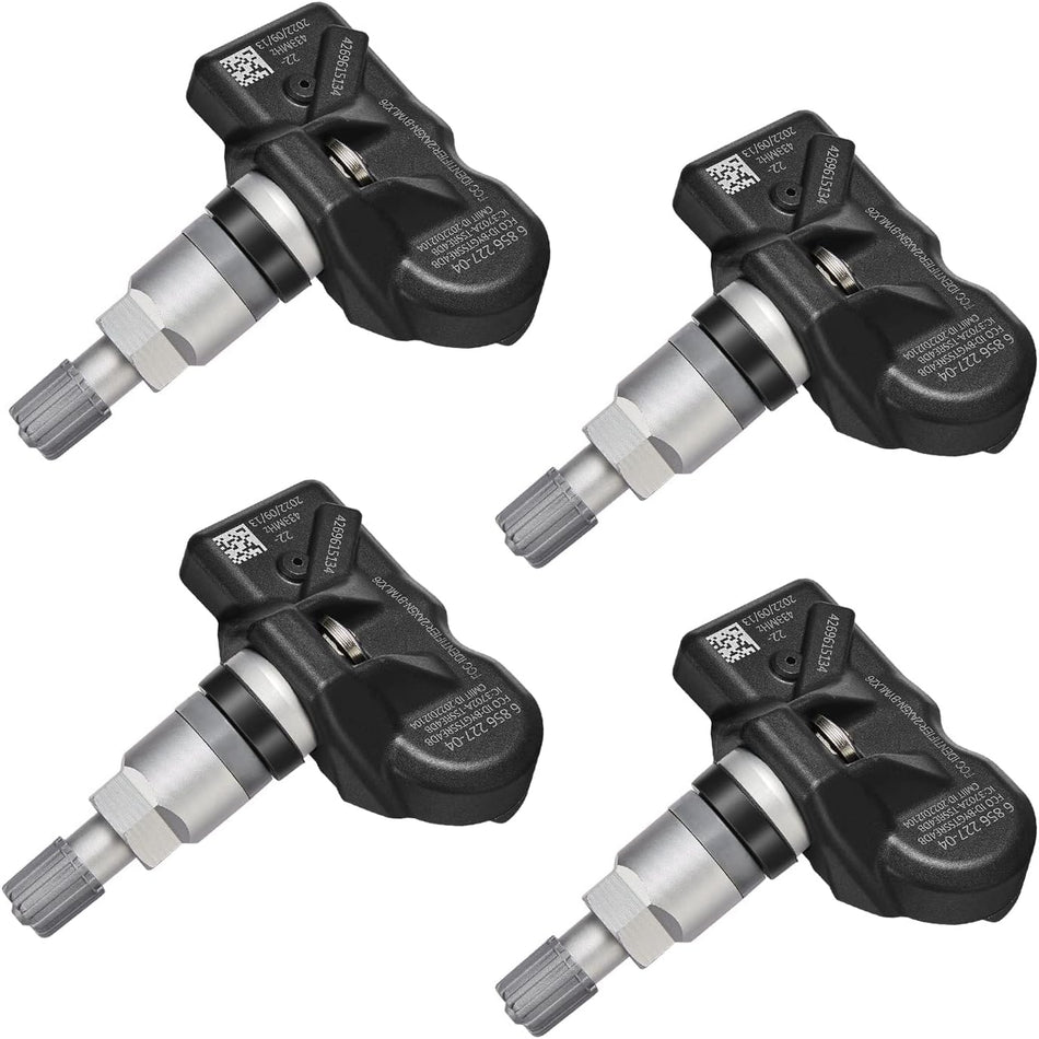 BDFHYK TPMS Sensor Compatible with BMW Mini: M3 M5 M6 X1 X3 X4 X5 X6 Cooper Countryman Paceman etc 433 MHz Programmed Tire Pressure Monitoring Sensor Replaces# 36106790054, 6856227