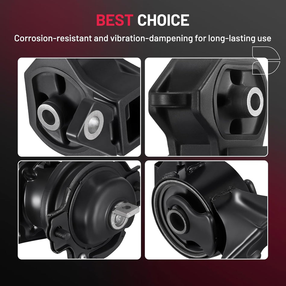 BDFHYK 4PCS Engine Motor and Trans Mounts Compatible with Honda Pilot 2009-2015 3.5L V6 Replace A65078, A4587, A65077, A65015,