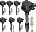 BDFHYK 7 Ignition Coil UF835 and 7 Spark Plug 95605 for Ford F-150, Mustang 5.0L V8 2018-2021