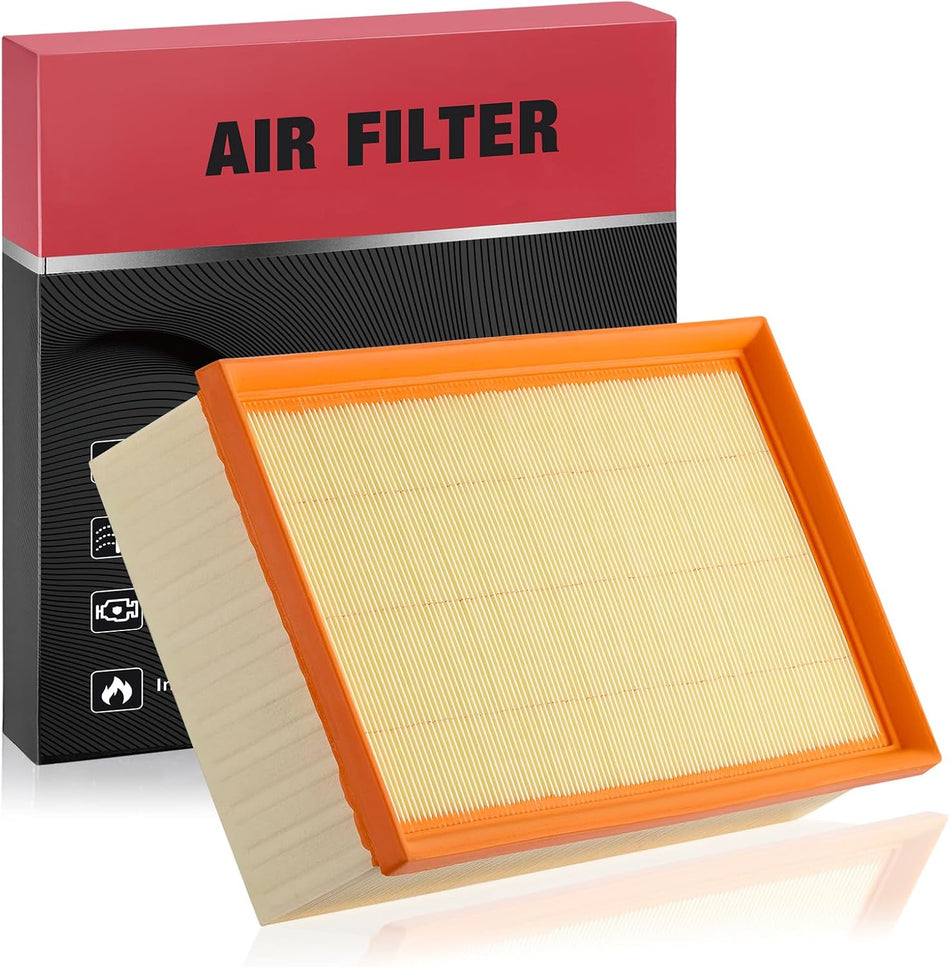 BDFHYK CA11876 Engine Air Filter Compatible with Audi A3, A3 Quattro, Q3, S3, TT Quattro, Compatible with Volkswagen Arteon, Golf, GTI, Jetta, Tiguan, 2015-2023, Replace# 5Q0129620D