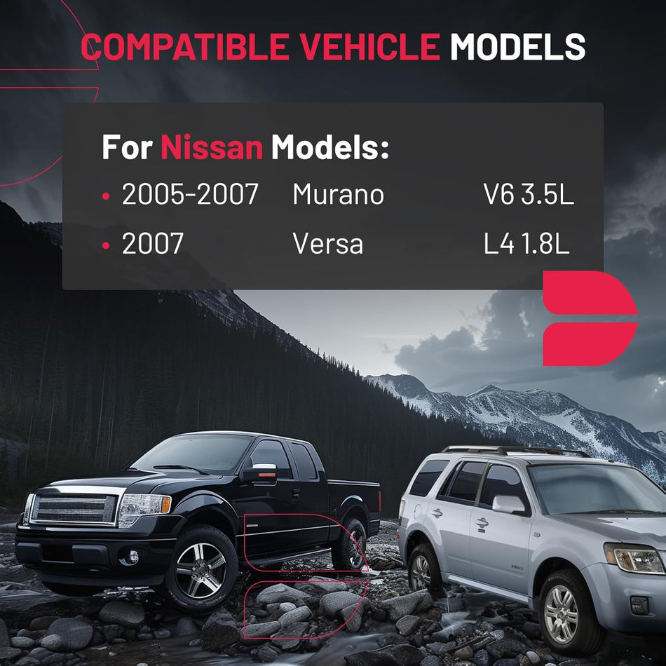 SYERAL Power Door Lock Actuator Rear Tailgate Trunk Compatible with Nissan Murano 2005-2007, Versa 2007 Replaces 90502-CA00C 90502CA00C 90502-EN000 90502EN000 90502-ZN90A 90502ZN90A