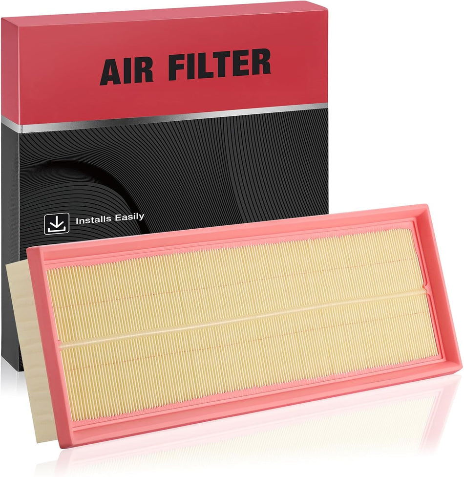 BDFHYK CA10085 Engine Air Filter Compatible with Volkswagen Beetle Golf Jetta Passat Rabbit L5 2.5L, 2005-2015, Replace# 07K129620