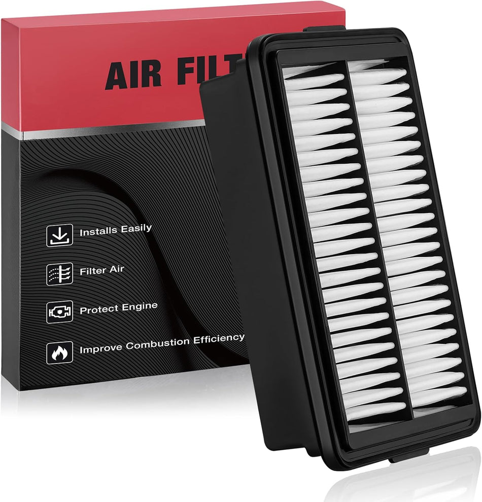BDFHYK CA12057 Engine Air Filter Compatible with Hyundai Elantra(17-20), Kona(18-23), Compatible with Kia Forte(19-23), Forte5(20-23), Soul(20-23), 1.4L 1.6L 2.0L, Replace# A21770 PA99194 WA10420