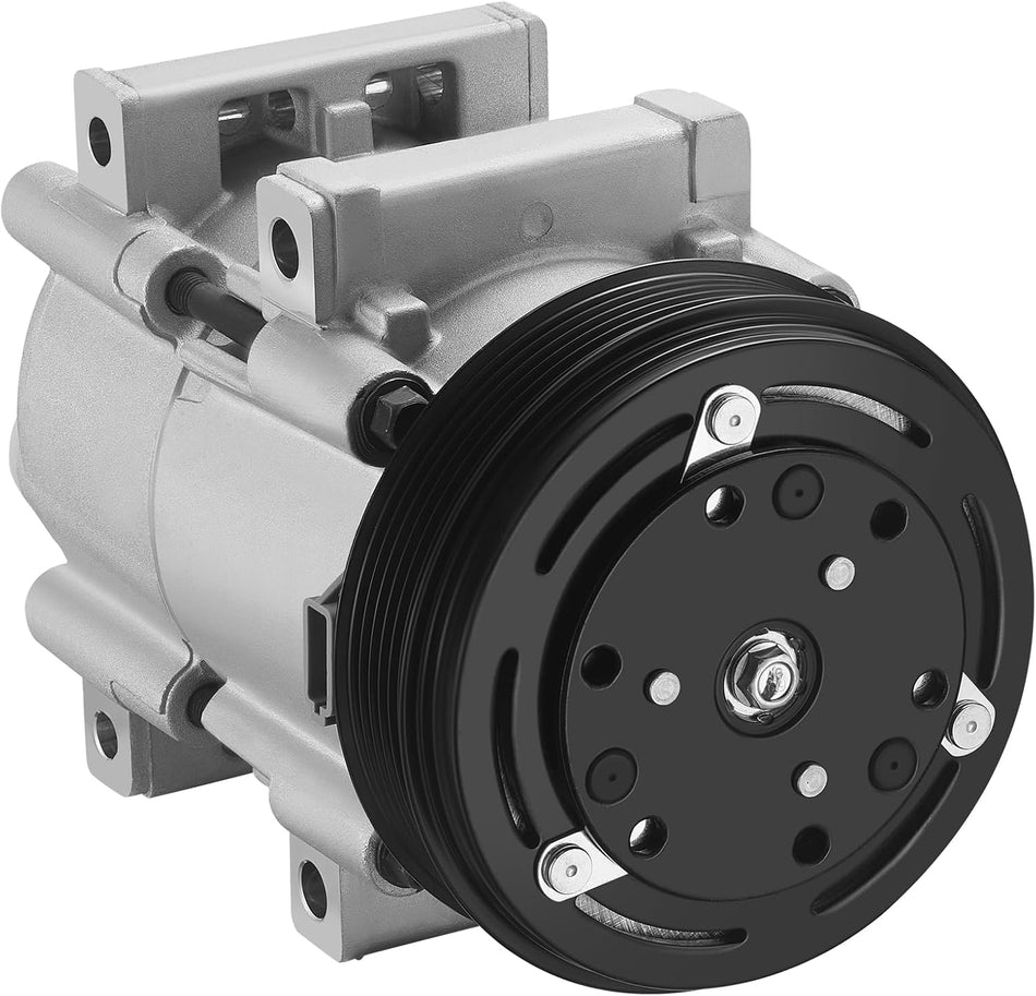 BDFHYK Air Conditioning A/C Compressor 61813 Compatible with Ford Explorer 1991-2003, Ranger 1990-2011, Compatible with Mazda B3000/B4000/B4000, Navajo