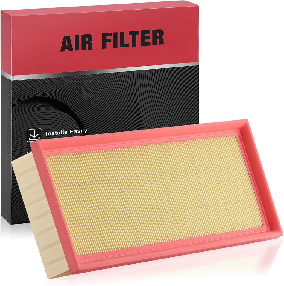 BDFHYK 49704 Engine Air Filter Compatible with Mercedes-Benz S550 2012-2017, SL550 2013-2020, CLS550, E550, GL450, GL550, GLS550, G63 AMG, GLE63 AMG, S63 AMG, & More
