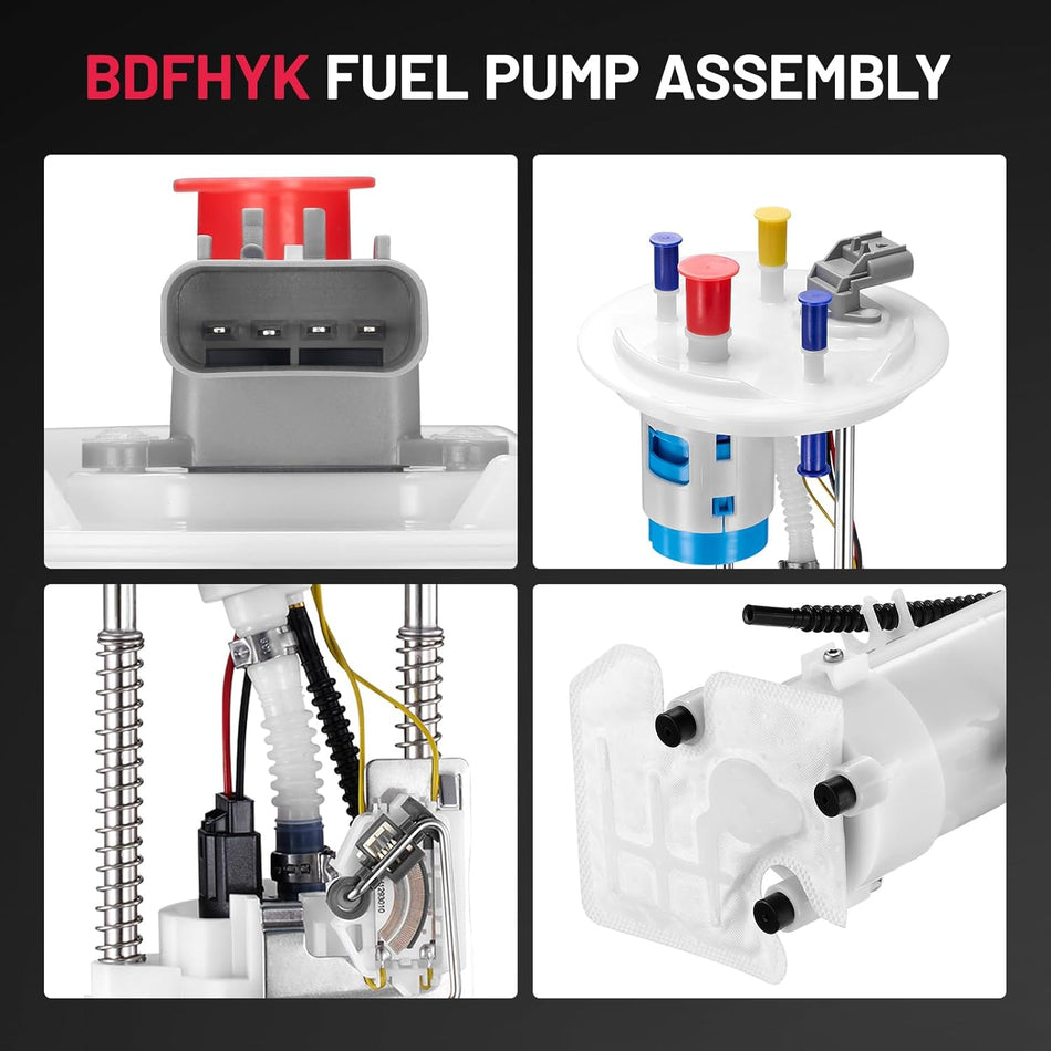 E2436M Electric Fuel Pump Module Assembly, Compatible with F-150 2004-2008 (4.6L V8 / 5.4L V8 / 4.2L V6); Compatible with Lincoln Mark LT 2007-2008 (5.4L V8)