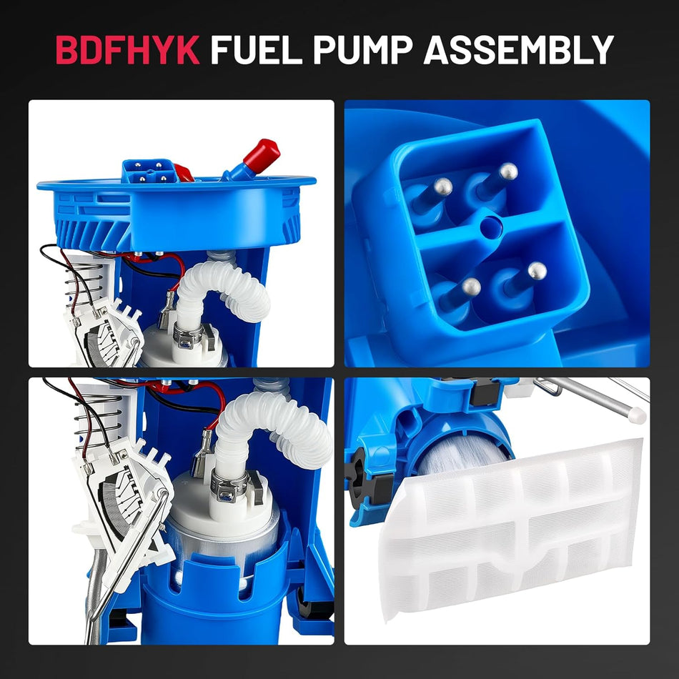 BDFHYK Electric Fuel Pump Module Assembly Compatible with BMW 328i/M3/318i/318is/323i 1996-1999 2.5L l6 2.8L l6 3.2L l6 1.9L l4 Replace 16141182985