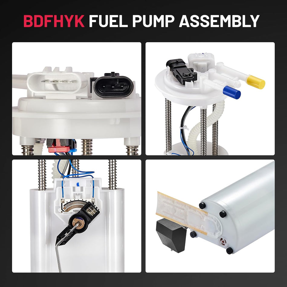 BDFHYK Electric Fuel Pump Module Assembly E3518M Compatible with 00-05 Lesabre 3.8L, 98-05 Park Avenue 3.8L, 00-05 Deville 4.6L, 98-04 Seville 4.6L, 00-05 Bonneville 3.8L/ 04-05 4.6L