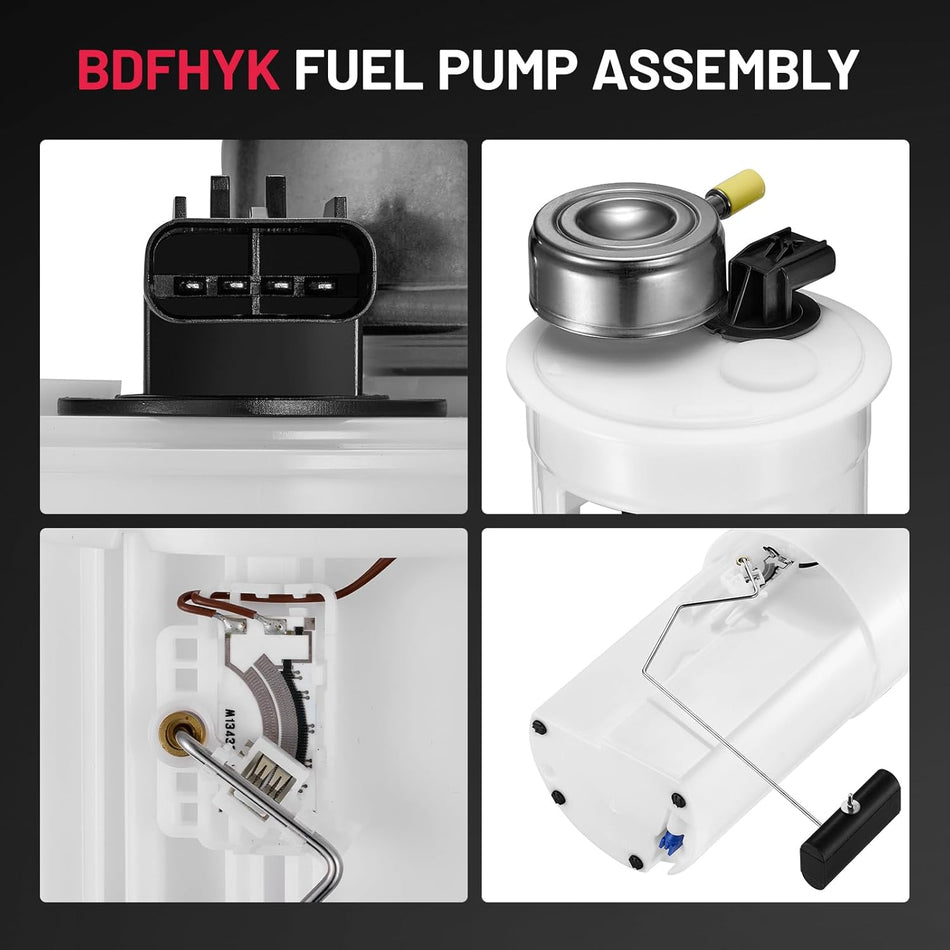 Fuel Pump Module Assembly E7161M Compatible with Dodge Ram 1500 V6 3.7L/V8 4.7L/V8 5.9L 2002 2003