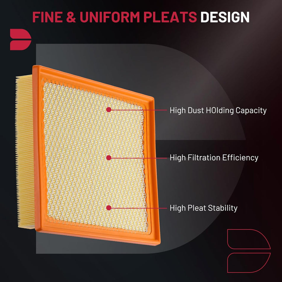 Engine Air Filter CA11895 for Toyota Tacoma Tundra Sequoia 2014-2023 | BDFHYK