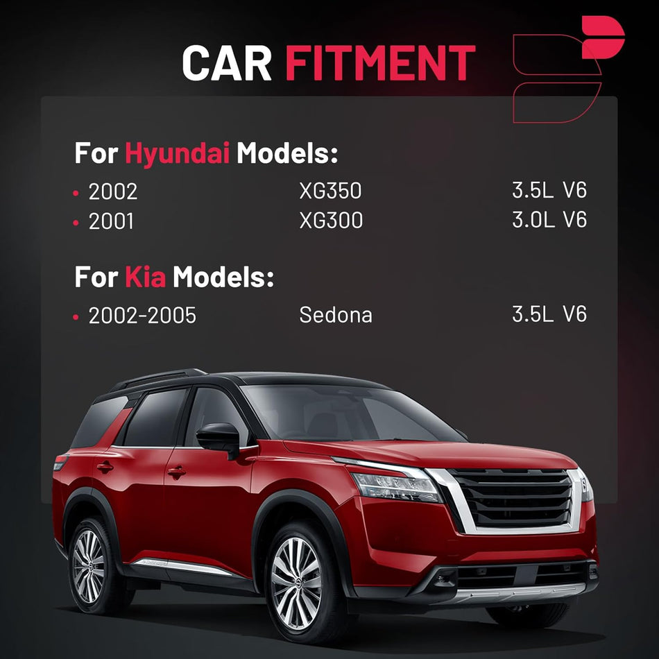 BDFHYK Ignition Coil Packs Compatible with Kia 2002-2005 Sedona,Compatible with Hyundai 2002 XG350 2001 XG300 3.0L 3.5L V6, Coil for 2730039000 UF432 UF-432 UF432T U4023 C658 5C1159 GN10305 Set of 3