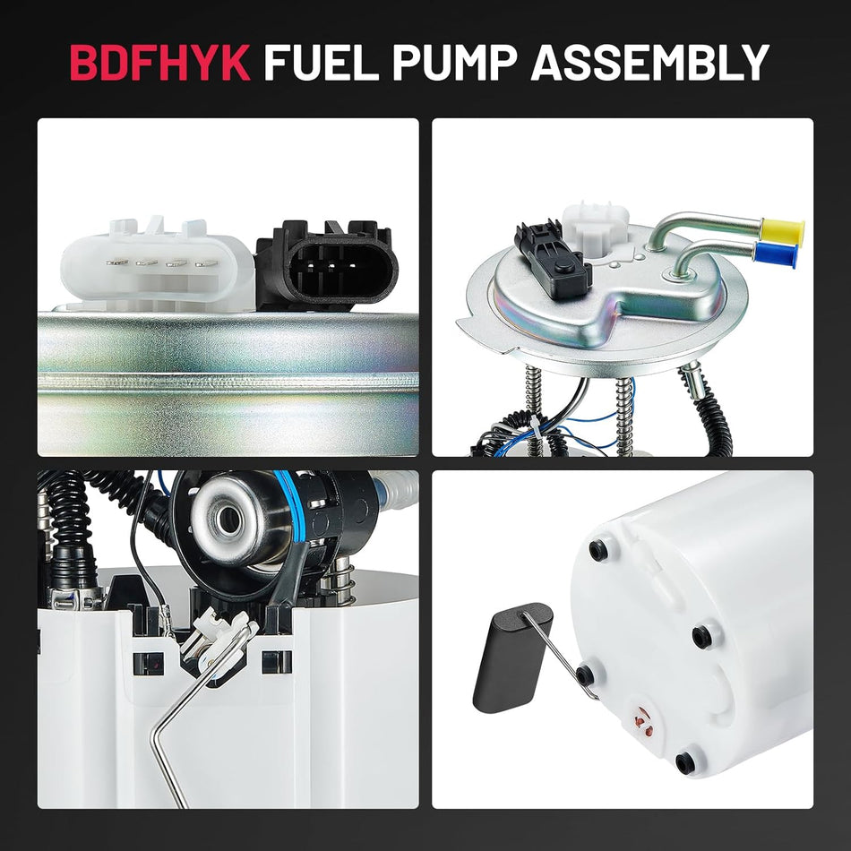 BDFHYK Fuel Pump Module Assembly E3768m 2008-2014 Compatible with Cadillac Escalade/ompatible with Chevrolet Tahoe/Gmc Yukon V8 5.3l,V8 6.2l 2008 2009 2010 2011 2012 2013 2014