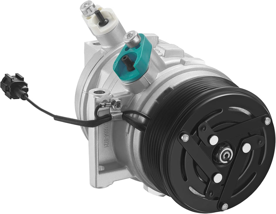 BDFHYK Air Conditioning A/C Compressor 58892 Compatible with Nissan March 2012-2018, Juke 2012-2014, Note 2014-2017 L4 1.6L, Tiida 2013-2014, Versa 2011-2019, Replace# 6513076