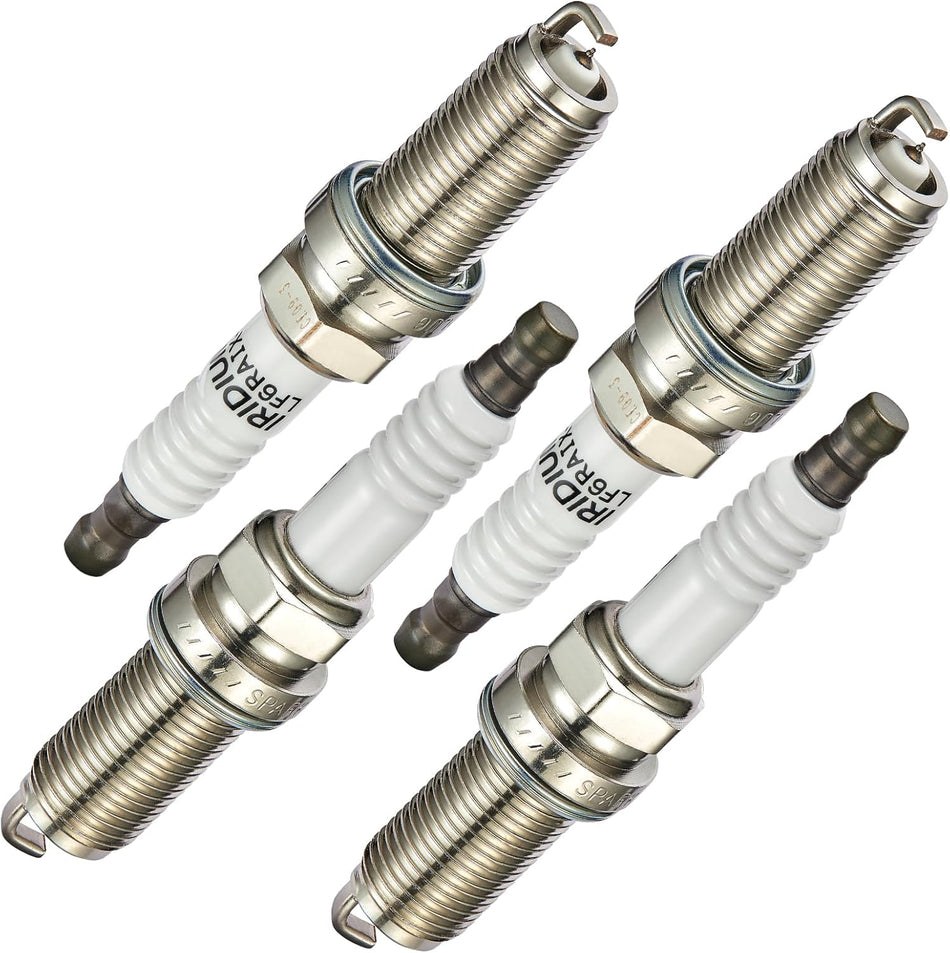 BDFHYK Set of 4 Iridium Spark Plug Compatible with Yamaha 2020 2021 2022 WaveRunner FX FX Cruiser GP1800R VX Cruiser VX Limited, Engine Replacement for LFR6A 6668
