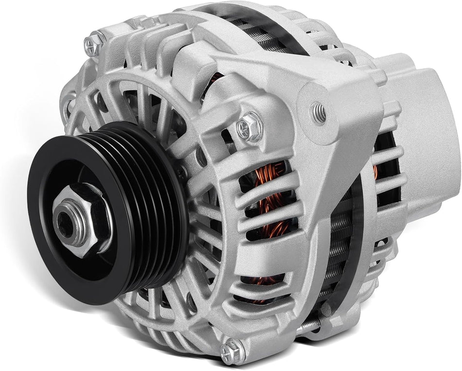 BDFHYK Alternator Compatible with Honda Civic 2001-2005 1.7L l4, Compatible with Acura EL 2001-2005 1.7L l4 Replace 06311-PLM-505RM, 13893, 13893N, 213893, 2-13893, 31100PLMA01, 3341427A, 334-1427A