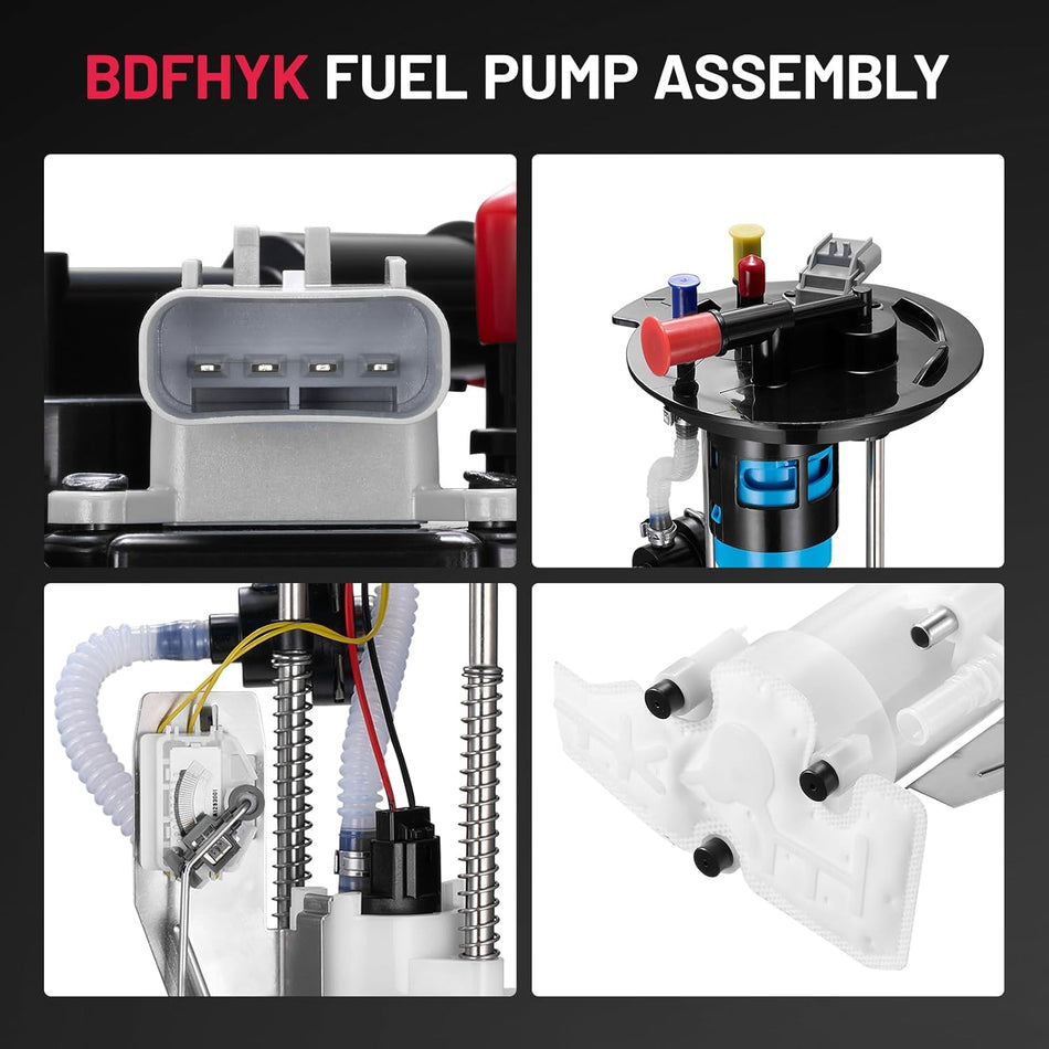 E2357M Electric Fuel pump module assembly Compatible with 2004-2006 Ford Ranger/Mazda B2300/Mazda B3000/Mazda B4000 3.0L V6/4.0L V6/2.3L l4/2.3L l4/3.0L V6/ 4.0L V6
