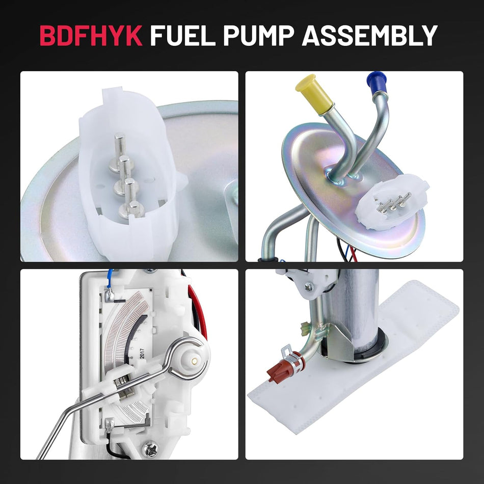 Fuel Pump Module Assembly E2104S Compatible with F-150 F-250 F-350 F-Super Duty L6 4.9L/V8 5.0L/V8 5.8L/V8 7.5L 1987 1988 1989