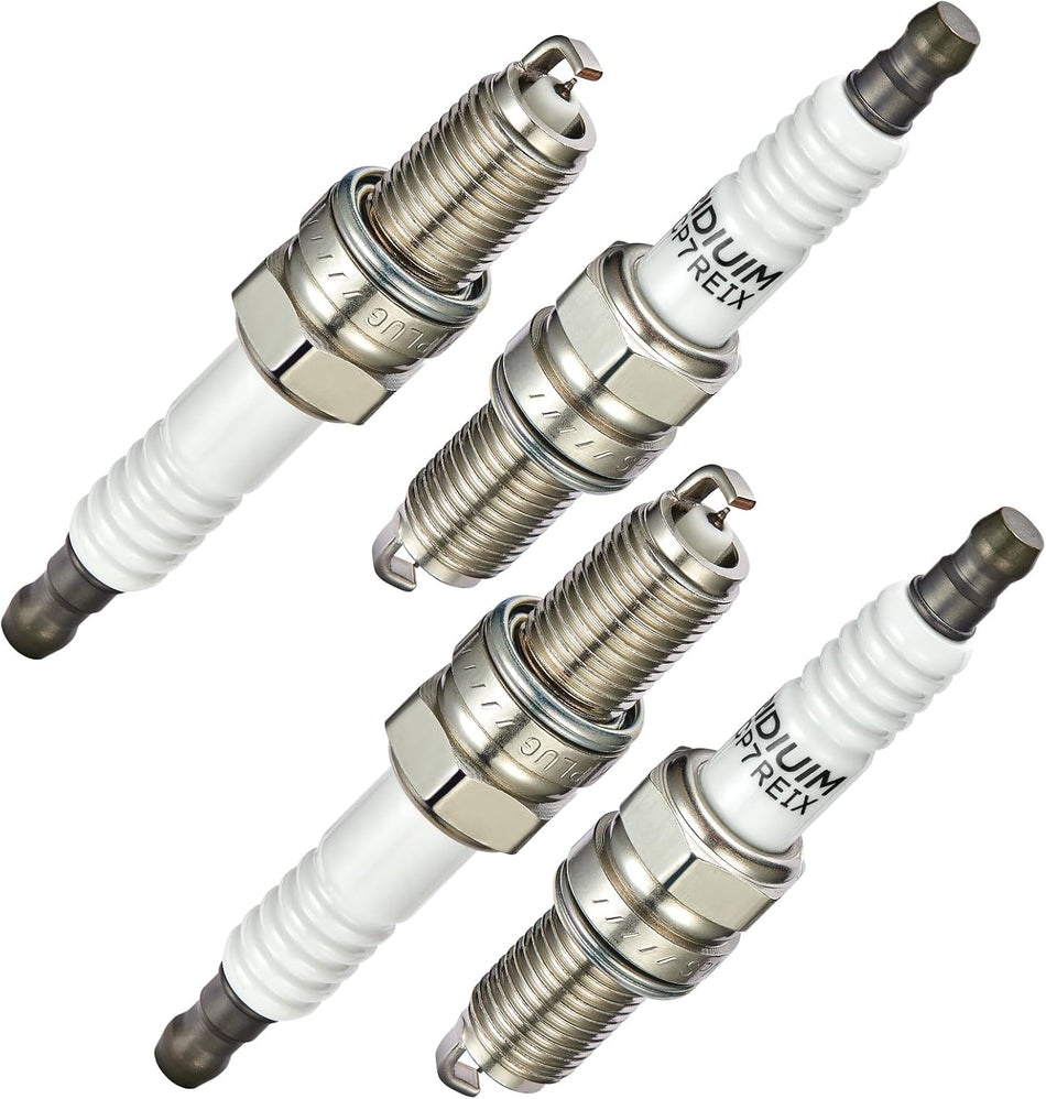 BDFHYK Set of 4 Iridium Spark Plug Compatible with Harley-Davidson 1988-2016 Sportster 1200,1986-2016 Sportster 883 Engine Replacement for DCPR7EIX 6046 9701 97637
