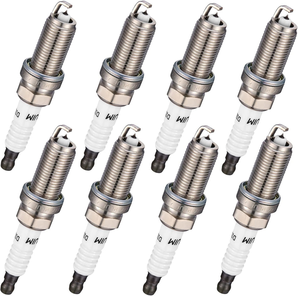 BDFHYK 4024188361 Double Iridium Spark Plugs Compatible with Toyota Tundra 2007-2017 Engine for 4.6L 5.7L V8 Set of 8