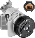 BDFHYK A/C Compressor with Clutch For Infiniti QX80 2014-2022, QX56 2004-2013, Nissan Armada 2005-2022, NV2500 NV3500 12-21, Pathfinder 08-12