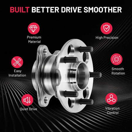 Toyota Highlander Venza Lexus RX 512284 rear wheel bearing fitment detail