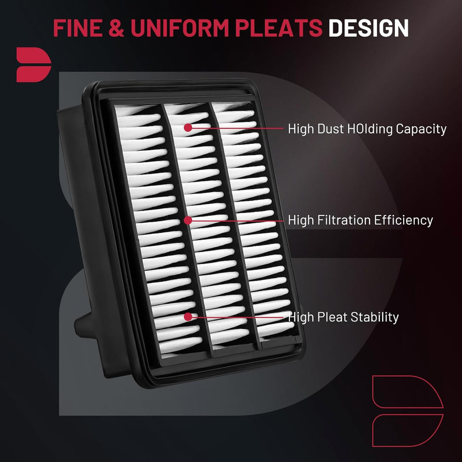 BDFHYK PA99892 Engine Air Filter Compatible with Honda CR-V CRV 2023, Civic 2022-2023, Accord 2023, Compatible with Acura Integra 2023-2024, 1.5L, Replace# 1722064AA00