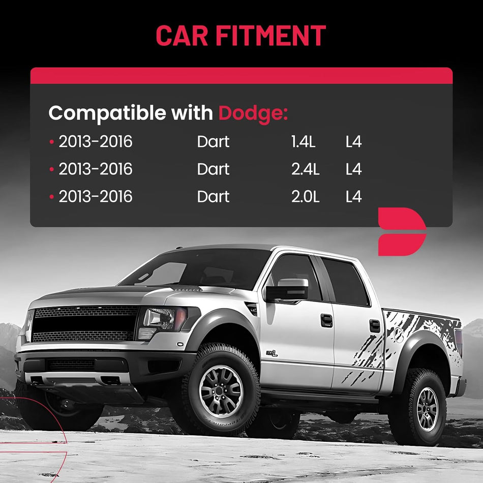 512510 2PCS Rear Left/Right Wheel Bearing and Hub Assembly For Dodge Dart 2013-2016, 1.4L 2.4L 2.0L L4