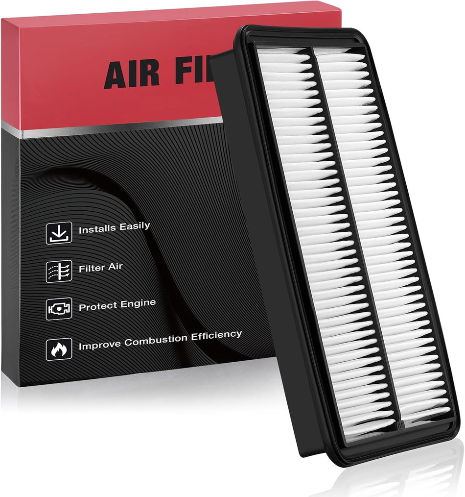 BDFHYK CA10013 Engine Air Filter Compatible with Acura MDX 2007-2009, Compatible with Honda Odyssey 3.5L 2005-2010, Pilot 3.5L 2009-2015 V6 Engine, Rigid Panel, Replace# 17220RGLA00