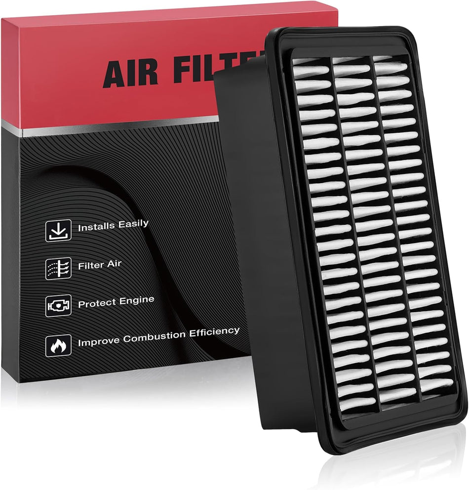 BDFHYK CA10539 Engine Air Filter Compatible with Hyundai Santa Fe 2007 2008 2009, V6 2.7L, Replace# 61949191
