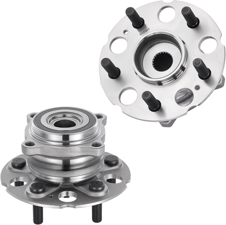 BDFHYK 512501 2PCS rear wheel bearing and hub assembly for Acura RDX and Honda CR-V AWD