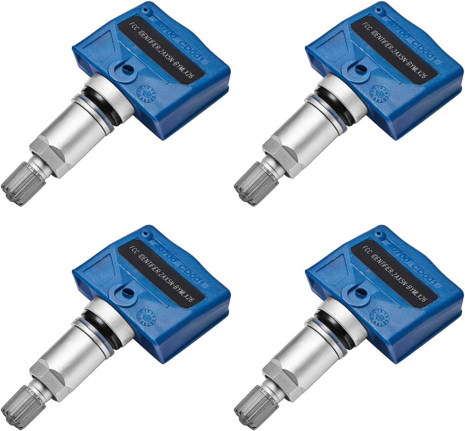 TPMS Tire Sensor, 315 MHZ OEM Tire Pressure Monitoring System Sensor Compatible for Nissan, Set of 4