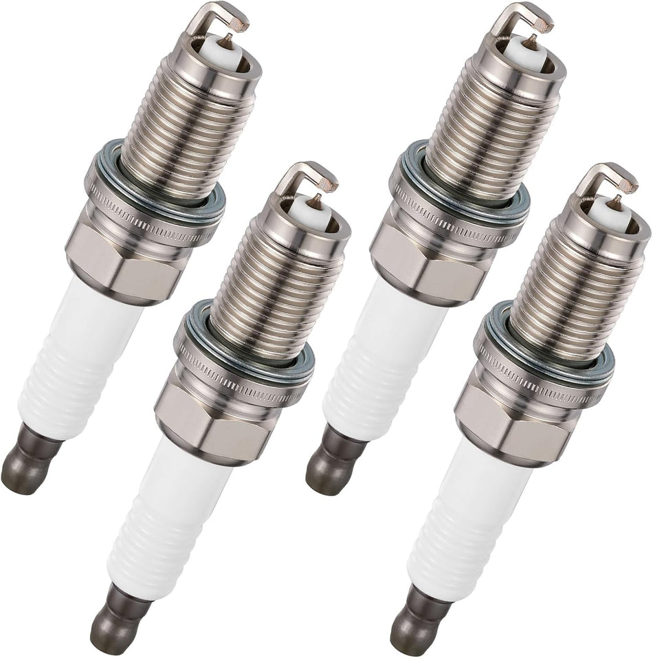 BDFHYK 6714 Iridium Spark Plugs Compatible with Acura 2007-2011 CSX MDX RL RSX TL TSX, Compatible with Honda 2002-2011 Accord Civic CR-V Element 1.8L 2.0L 2.4L 3.0L 3.2L 3.5L 3.7L, Set of 4