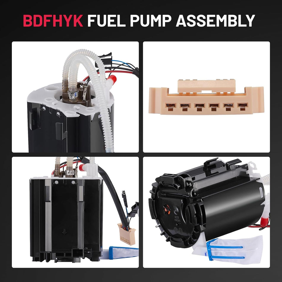 BDFHYK Electric Fuel Pump Module Assembly Compatible with Land Rover LR4, Compatible with Land Rover Range Rover Sport 2010-2015 3.0L 5.0L V6 V8 Replace E9034M