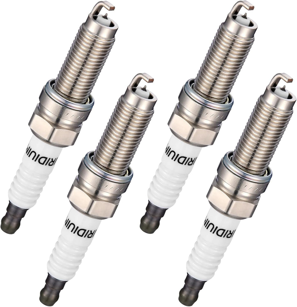 BDFHYK 95264 Double Iridium Spark Plugs Compatible with Mitsubishi Outlander 2014 2015 2016 2017 2018 2019 2020 2.4L L4 Replacement for DILKR6D11G 1822A088 Set of 4