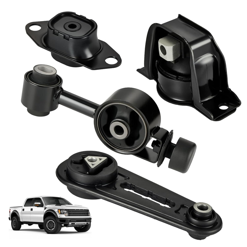 BDFHYK 4PCS Engine Motor and Trans Mounts Compatible with Nissan Cube 2009-2014 L4 1.8L,Compatible with Nissan Versa 2007-2012 L4 1.8L Replace A4312 EM9230 9230 1042064 112202DV0A 11220ED000