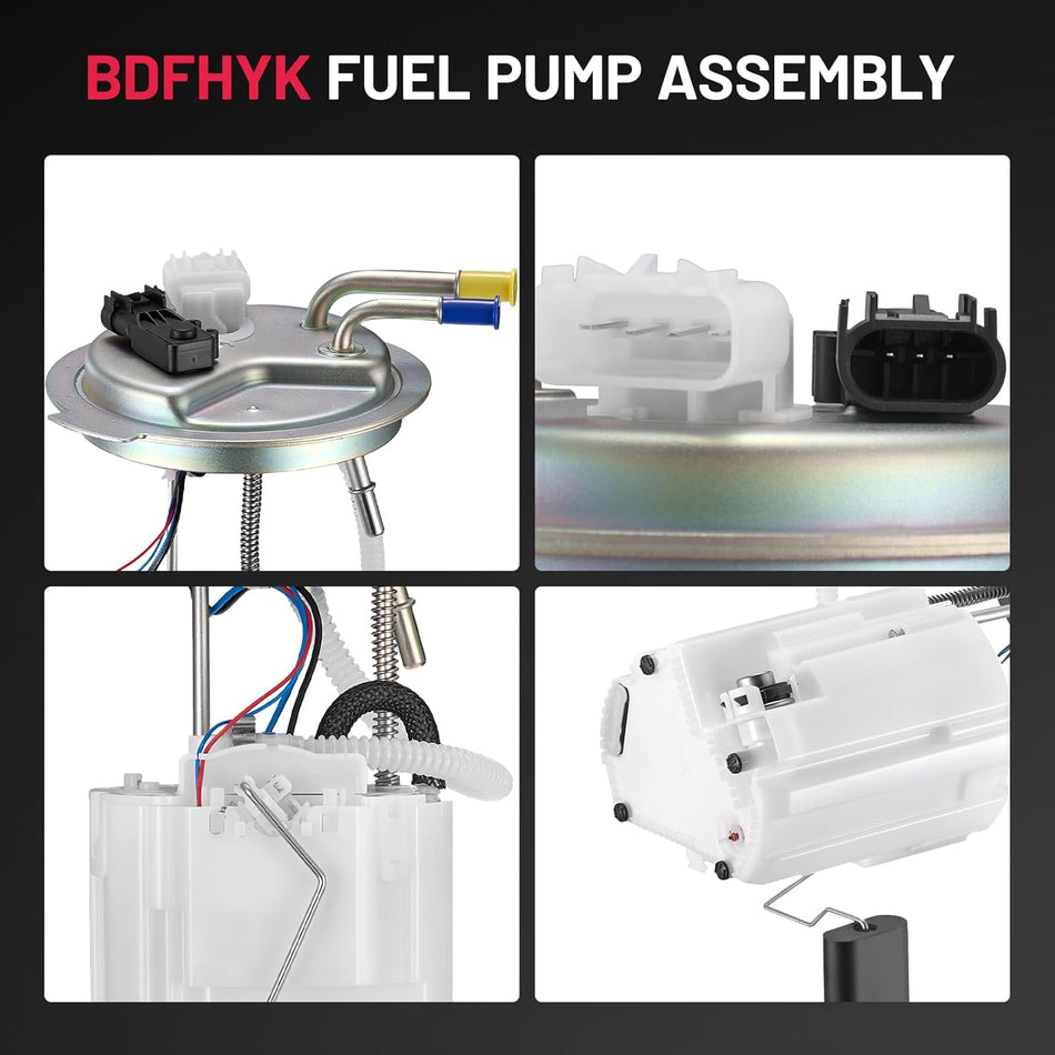 BDFHYK Electric Fuel Pump Module Assembly Compatible with Chevrolet Suburban, Compatible with GMC Yukon XL 2015-2020 5.3L 6.2L V8 Replace FG2175