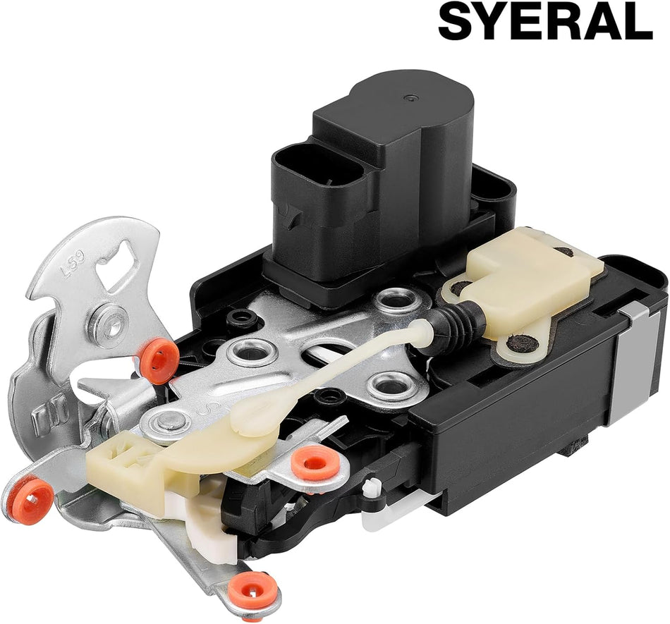 SYERAL Front Left Driver Side Door Latch Lock Actuator Compatible with Chevrolet S10 1998-2003, Compatible with GMC Sonoma 1998-2003 Replaces 15066132, 16631171, 931260