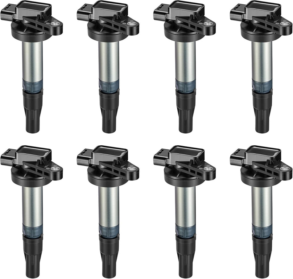 BDFHYK Ignition Coil Pack UF519 Set of 8 Compatible with Jaguar XF Super V8 Vanden Plas S-Type XK8 XJ8 XJR XK XKR,Compatible with Land Rover LR3 Range Rover 4.0L 4.2L 4.4L Replacement for 5C1420 C1427